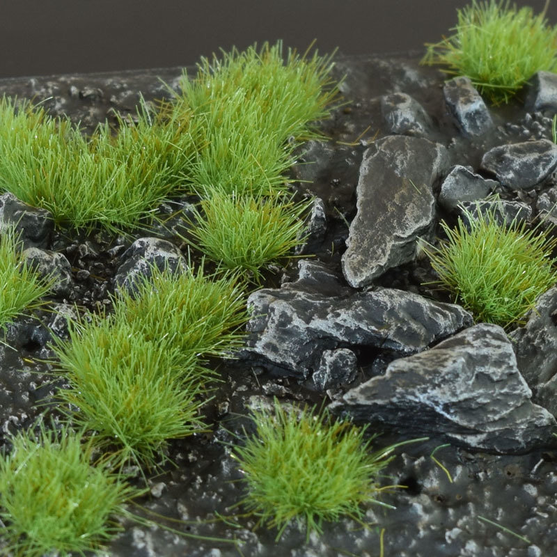 Grass Green 4mm Tufts (Gamer&#39;s Grass) Wild