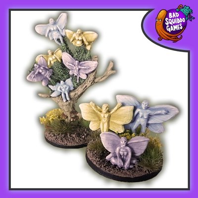 Fairy Swarm and 3 Fairies