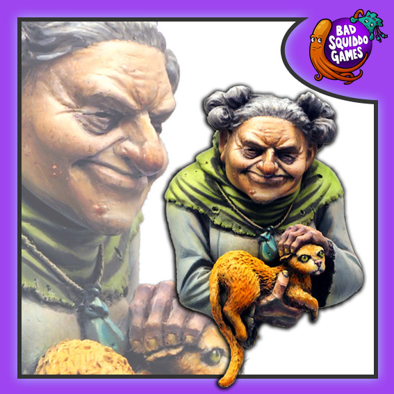 Margery &quot;The Crone&quot; - 1/10th Bust