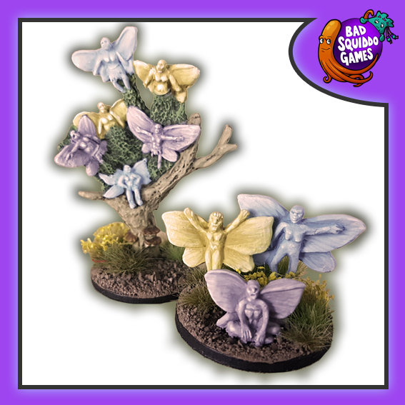 Fairy Swarm and 3 Fairies