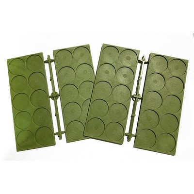 25mm Diameter Recessed Movement Tray (10 Spaces) (4)