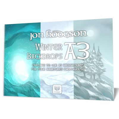 Jon Hodgson Backdrops - Winter (A3)