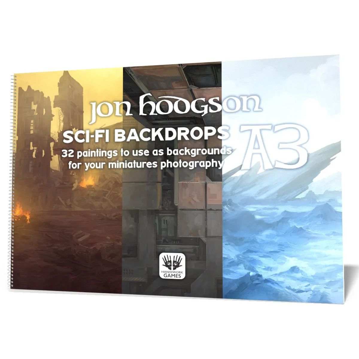Jon Hodgson Backdrops - Sci-Fi (A3)