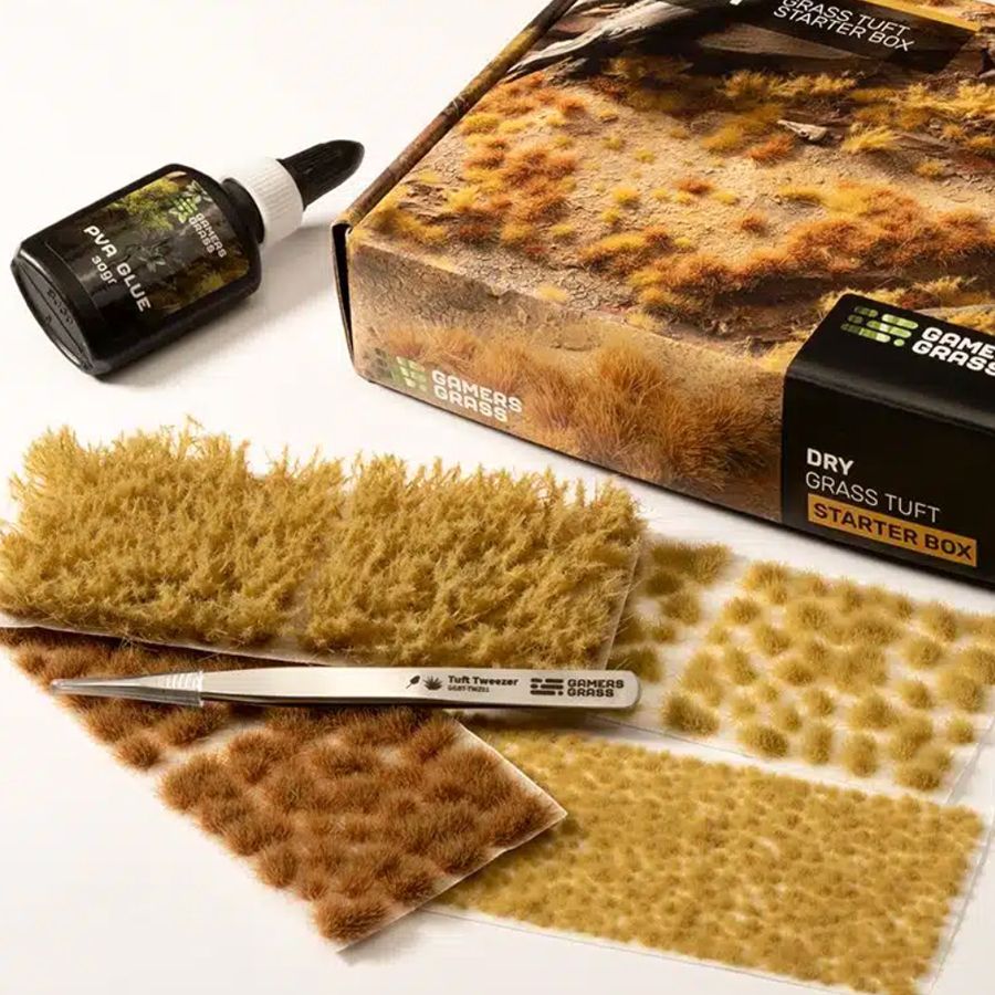 Dry Grass Tuft Starter Box (Gamer's Grass)