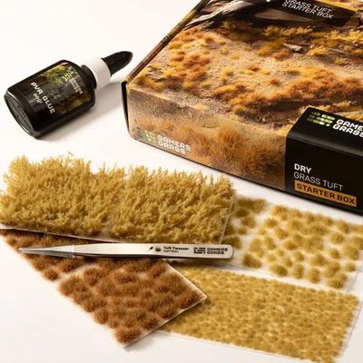 Dry Grass Tuft Starter Box (Gamer's Grass)