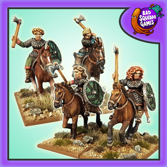 Mounted Shieldmaiden Hearthguard (4)