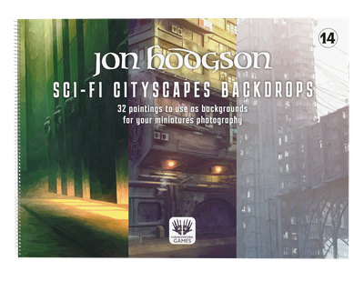 Jon Hodgson Backdrops: Sci-fi Cityscapes A3