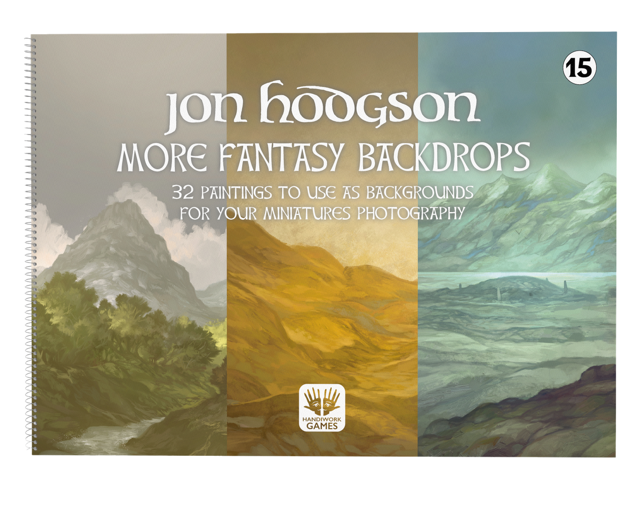 Jon Hodgson Backdrops: More Fantasy A3