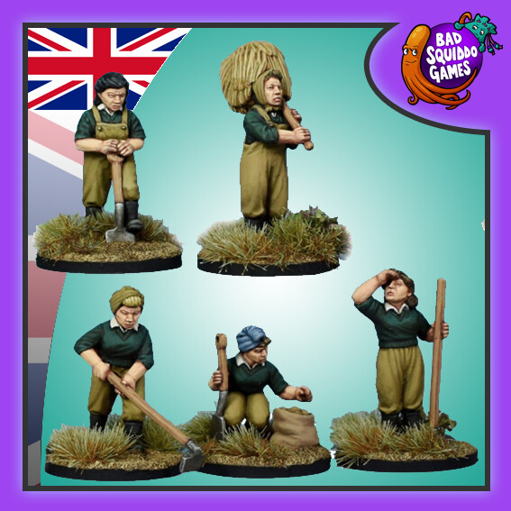 Women's Land Army (at work)