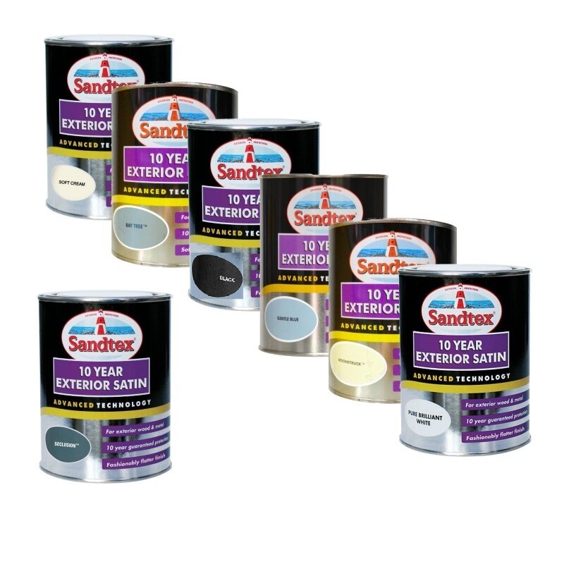 Sandtex 10 Year Satin 750ml