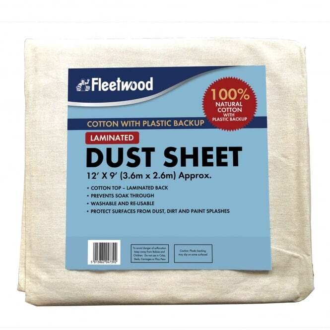 12’x9’ Laminated Cotton Dust Sheet