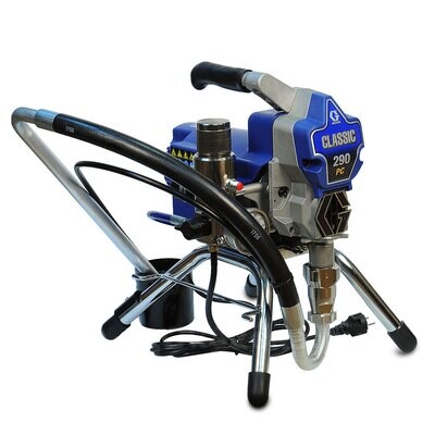 Graco 290, Classic PC Airless Sprayer, Stand Mount, 110V.