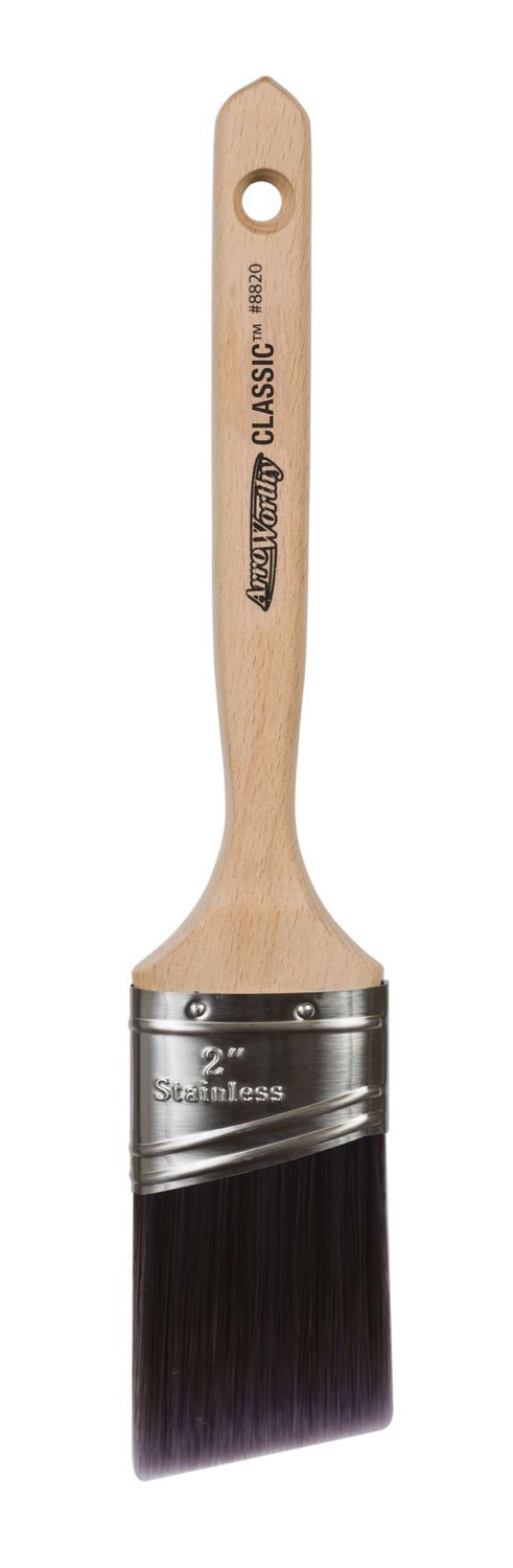 Classic Semi-Oval Angle Sash Brushes (Long Handle)