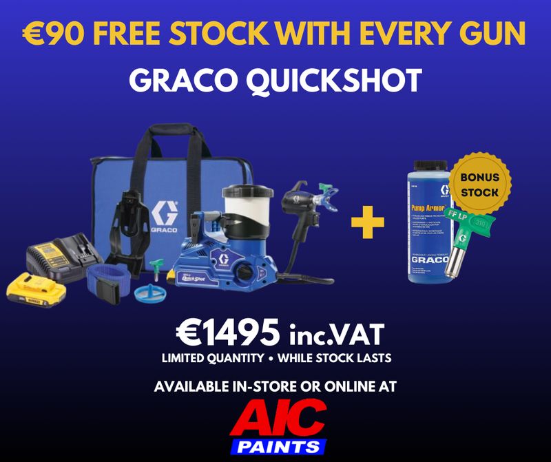 Graco Ultra QuickShot + Free Tip &amp; Pump Armour