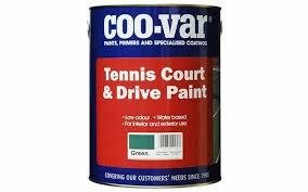 Coo-Var Tennis Court & Driveway Paint 5lts