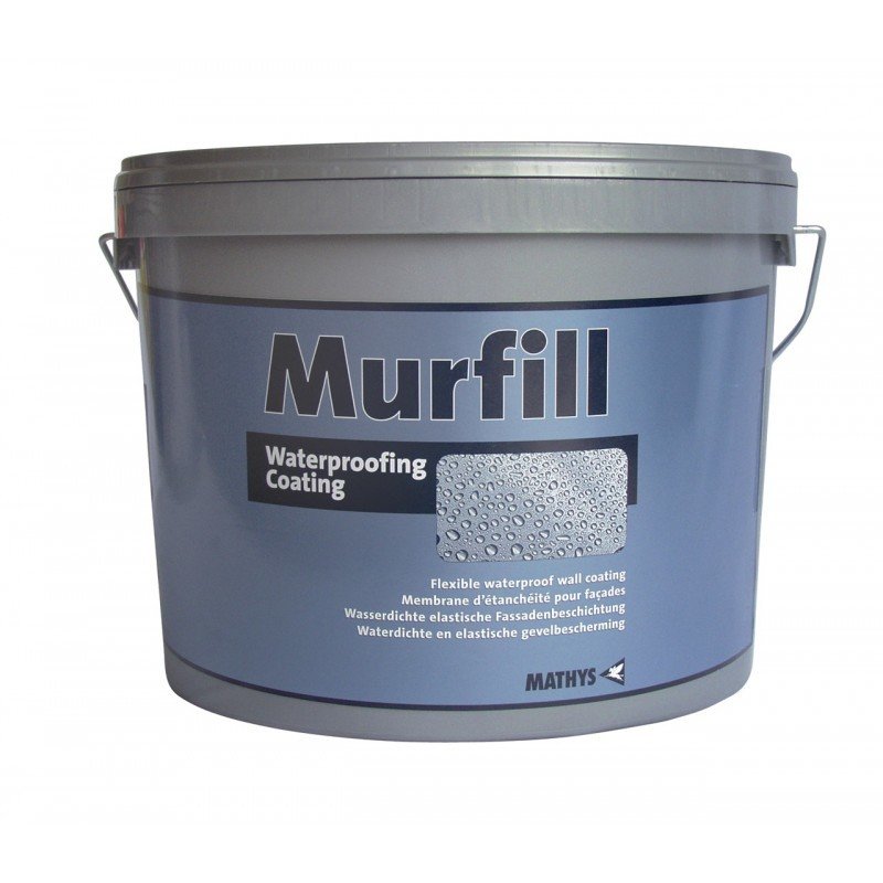 Murfill. Waterproofing Coating. 6Kg and 15Kg packs.