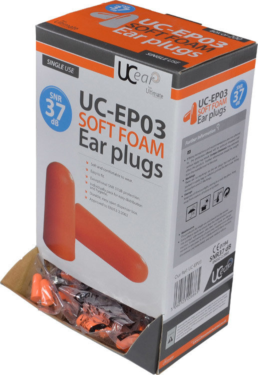 Safety Ear Plugs Box