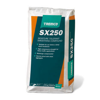 TREMCO SX250 Moisture Tolerant Smoothing Compound 25KG