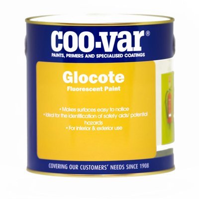 Glocote Fluorescent Protective Glaze 1Ltr