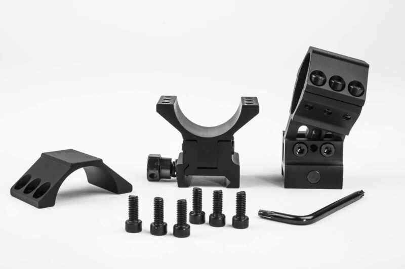Blueprint Adjustable Mounts  - 30mm two-piece adjustable mounts 21mm (Picatinny) base