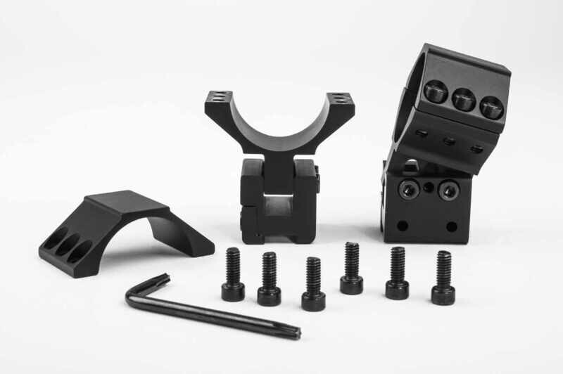 Blueprint Adjustable Mounts  - 30mm two-piece adjustable mounts 11/12mm (3/8”) base