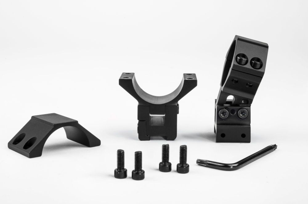 Blueprint Adjustable Mounts  - 30mm two-piece adjustable mounts 11/12mm (3/8”) base