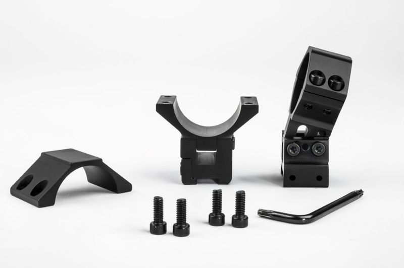 Blueprint Adjustable Mounts  - 30mm two-piece adjustable mounts 11/12mm (3/8”) base