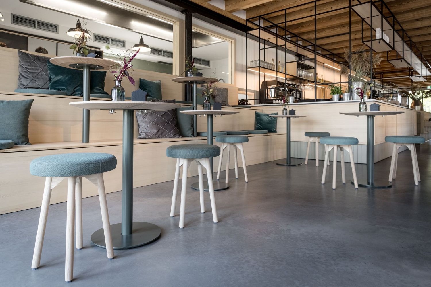 Hocker gepolstert