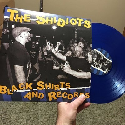 Black Shirts & Records (VINYL- Blue)