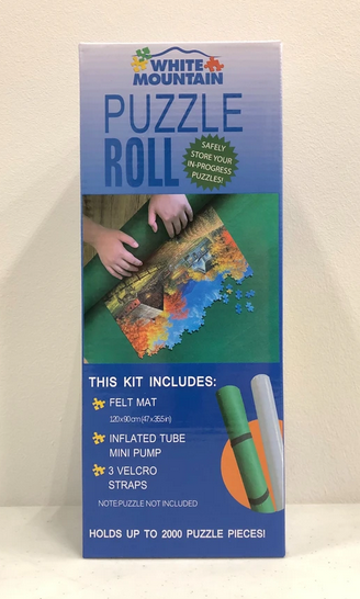 White Mountain Roll Up Puzzle Mat