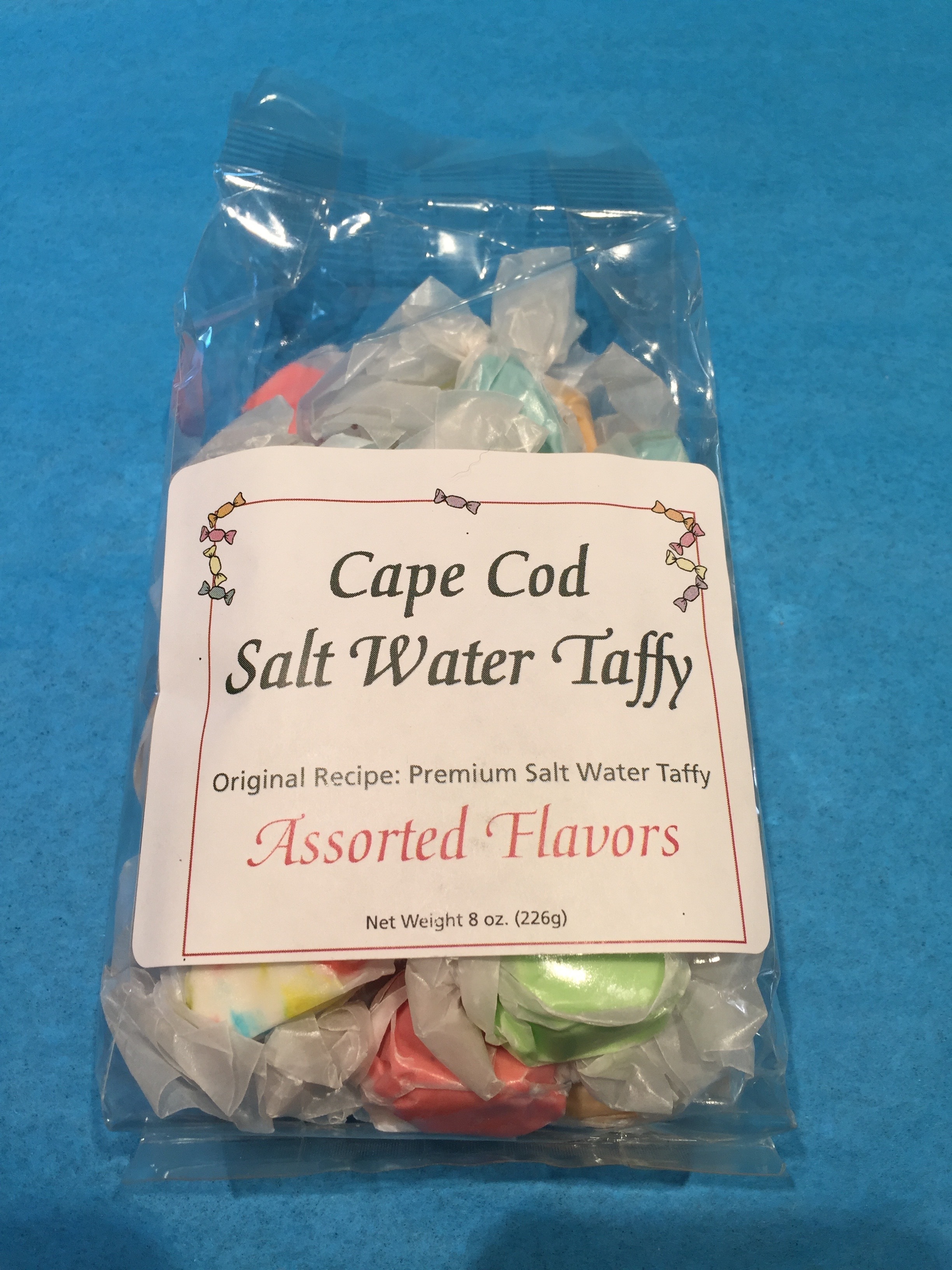 Blue Raspberry Salt Water Taffy – Cape Cod Candy