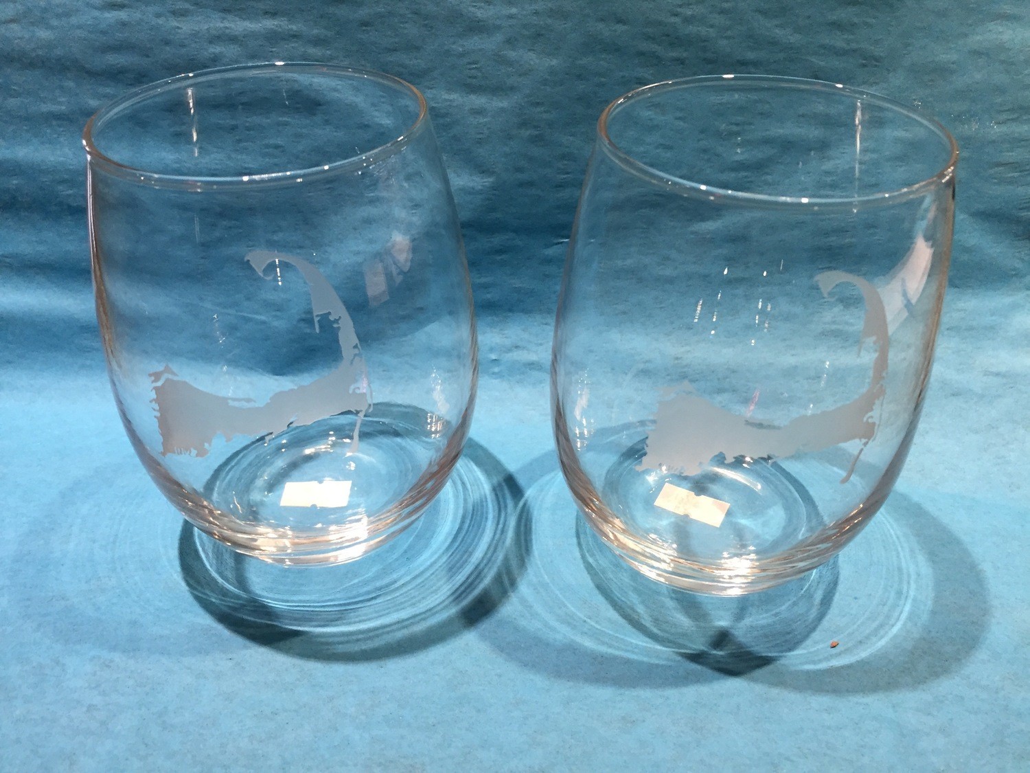 Cape Cod Stemless 21 Oz. Wine Glasses -Set of 4