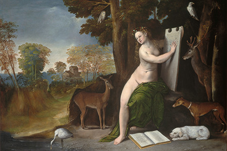 Circe and Her Lovers in a Landscape Print