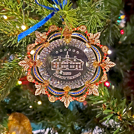 2020 Mount Vernon Holiday Ornament