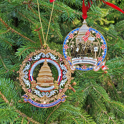 19th Amendment Commemorative Ornament Set