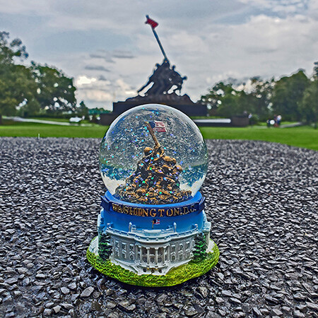 Iwo Jima Memorial Snowglobe NT50104