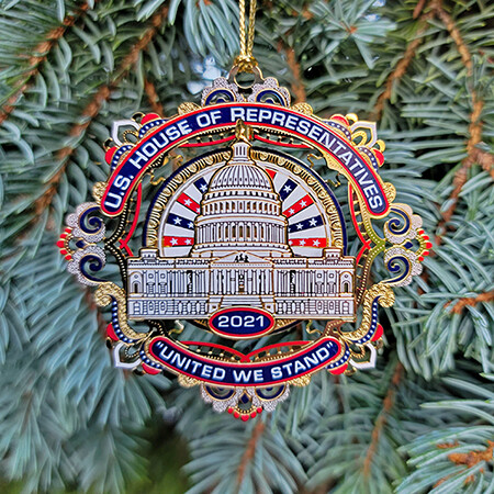Official 2021 House of Representatives Holiday Ornament