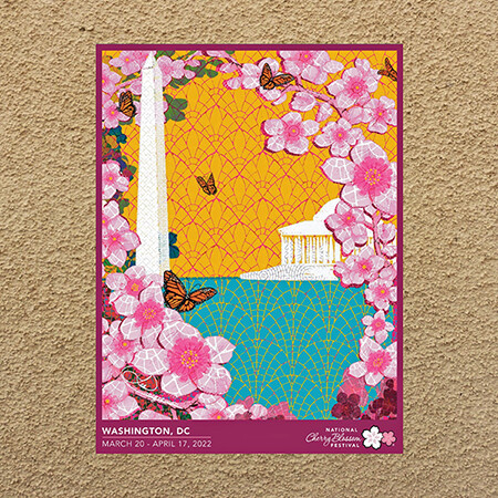 Official 2022 National Cherry Blossom Festival Poster