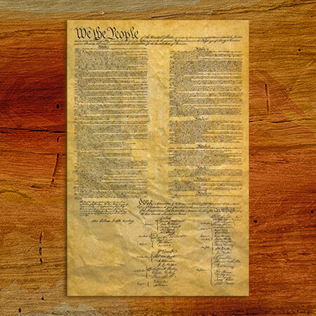 Declaration of Independence Print Document