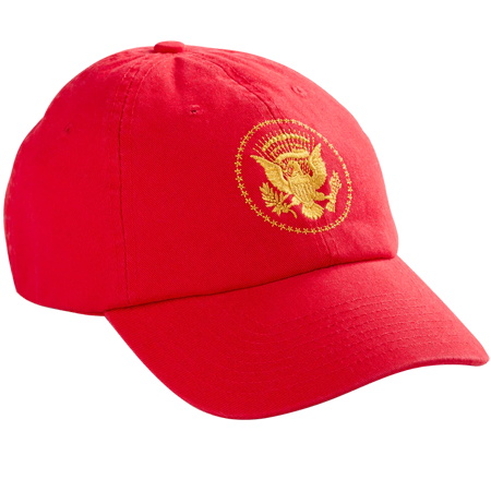 Red Truman Presidential Seal Cap