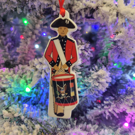 Old Guard Snare Drummer Ornament