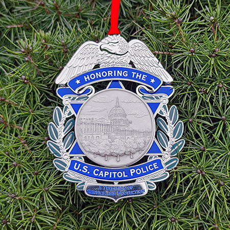 2022 United States Capitol Police Holiday Ornament