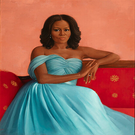 Michelle Obama, wife of the 44th President of the United States Barack Obama, 2009-2017.