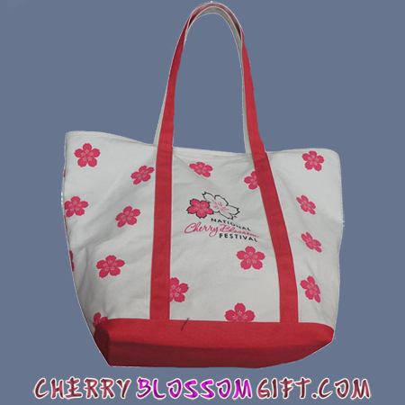 Cherry Blossoms - 2013 Festival Canvas Tote Bag