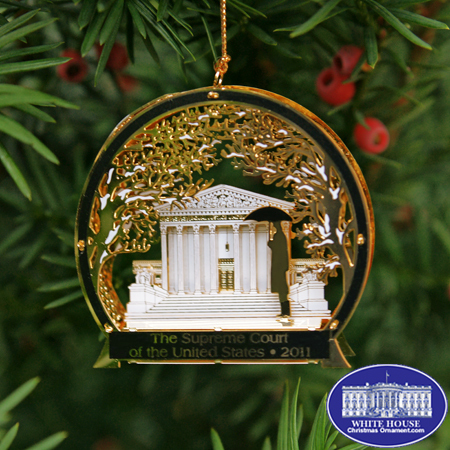 Ornaments - Supreme Court 2011 Winter Scene