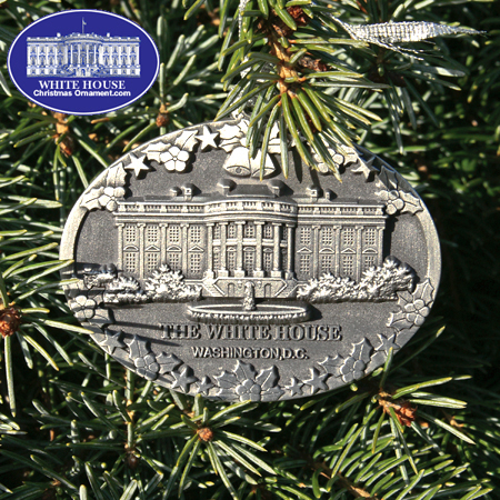 Ornaments - Pewter - The White House