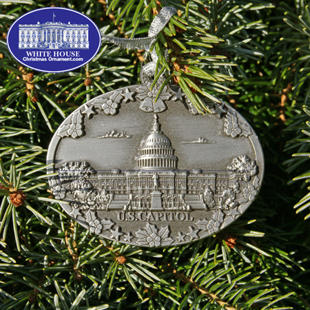 Ornaments - Pewter - The U.S Capitol