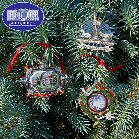Ornaments - White House 2013 Collection (Set of 3)