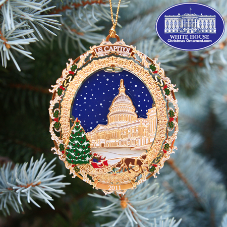 Ornaments - US Capitol 2011 Holiday Tree &amp; Carriage