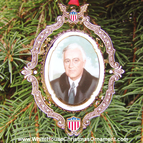 Ornaments - Mount Vernon American Presidents - Franklin D Roosevelt